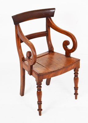 Lot 498 - 19th Century child's open arm chair