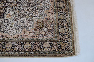 Lot 471 - Middle Eastern silk on wool rug