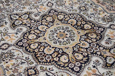 Lot 471 - Middle Eastern silk on wool rug