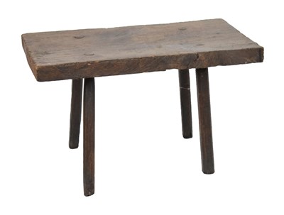 Lot 451 - Elm plank bench seat