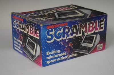 Lot 302 - Boxed Grand Stand Scramble and Astra Wars vintage game, etc.