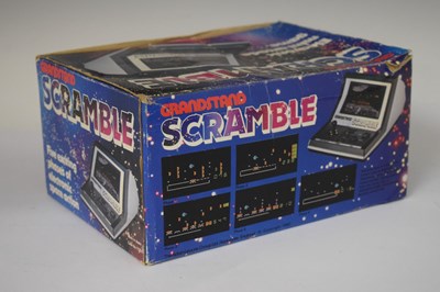 Lot 302 - Boxed Grand Stand Scramble and Astra Wars vintage game, etc.
