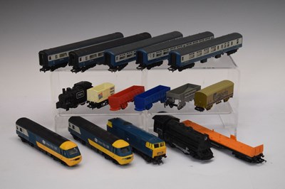 Lot 301 - Quantity of Hornby and other 00 gauge locomotives and carriages