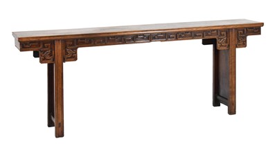 Lot 364 - Chinese elm altar table