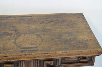 Lot 364 - Chinese elm altar table