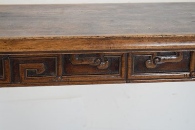 Lot 364 - Chinese elm altar table