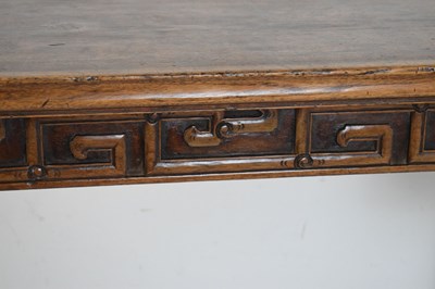 Lot 364 - Chinese elm altar table