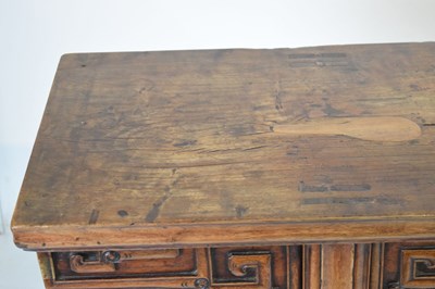 Lot 364 - Chinese elm altar table