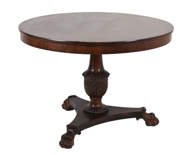 Lot 523 - Mid 19th Century mahogany centre table