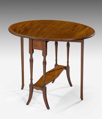 Lot 589 - Edwardian mahogany Sutherland table