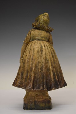 Lot 353 - Goldscheider figure of a Dutch girl