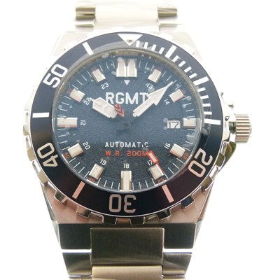 Lot 104 - RGMT Superav  - Gentleman's automatic stainless steel wristwatch