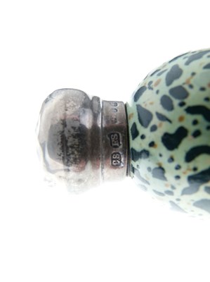 Lot 62 - Saunders & Shepherd - Victorian egg shaped scent bottle
