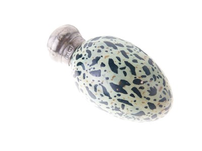 Lot 62 - Saunders & Shepherd - Victorian egg shaped scent bottle