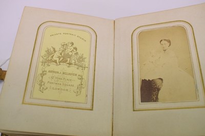 Lot 143 - Royal Interest - Queen Alexandra carte de visite album
