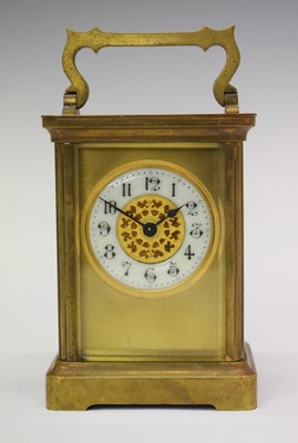 Lot 446 - Early 20th Century carriage timepiece