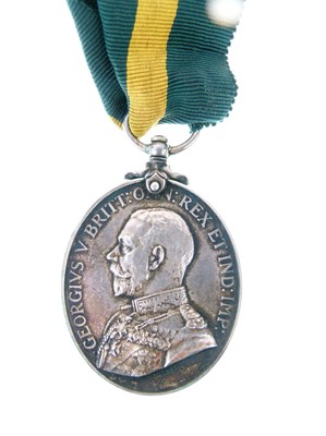 Lot 228 - Territorial Force Efficiency Medal and 1914-1918 War Medal