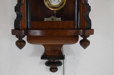 Lot 437 - Vienna wall clock
