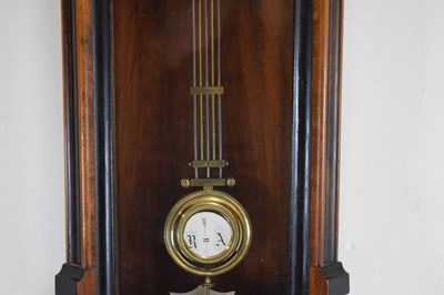 Lot 437 - Vienna wall clock