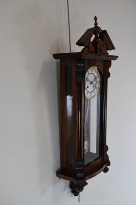 Lot 437 - Vienna wall clock