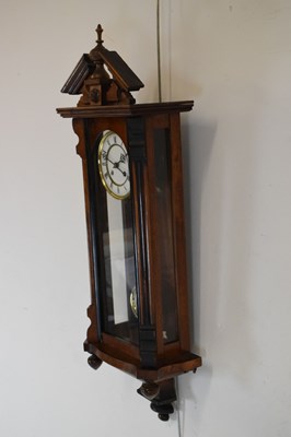 Lot 437 - Vienna wall clock