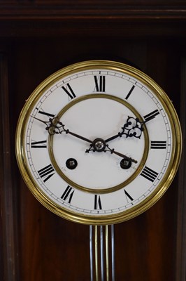 Lot 437 - Vienna wall clock