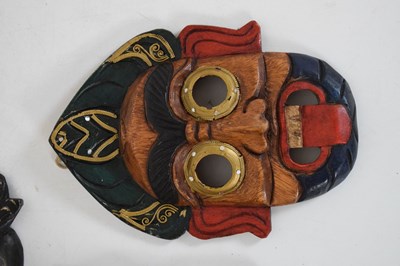 Lot 241 - Collection of Asian masks