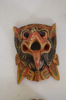 Lot 241 - Collection of Asian masks