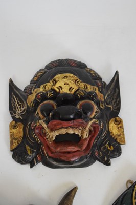 Lot 241 - Collection of Asian masks