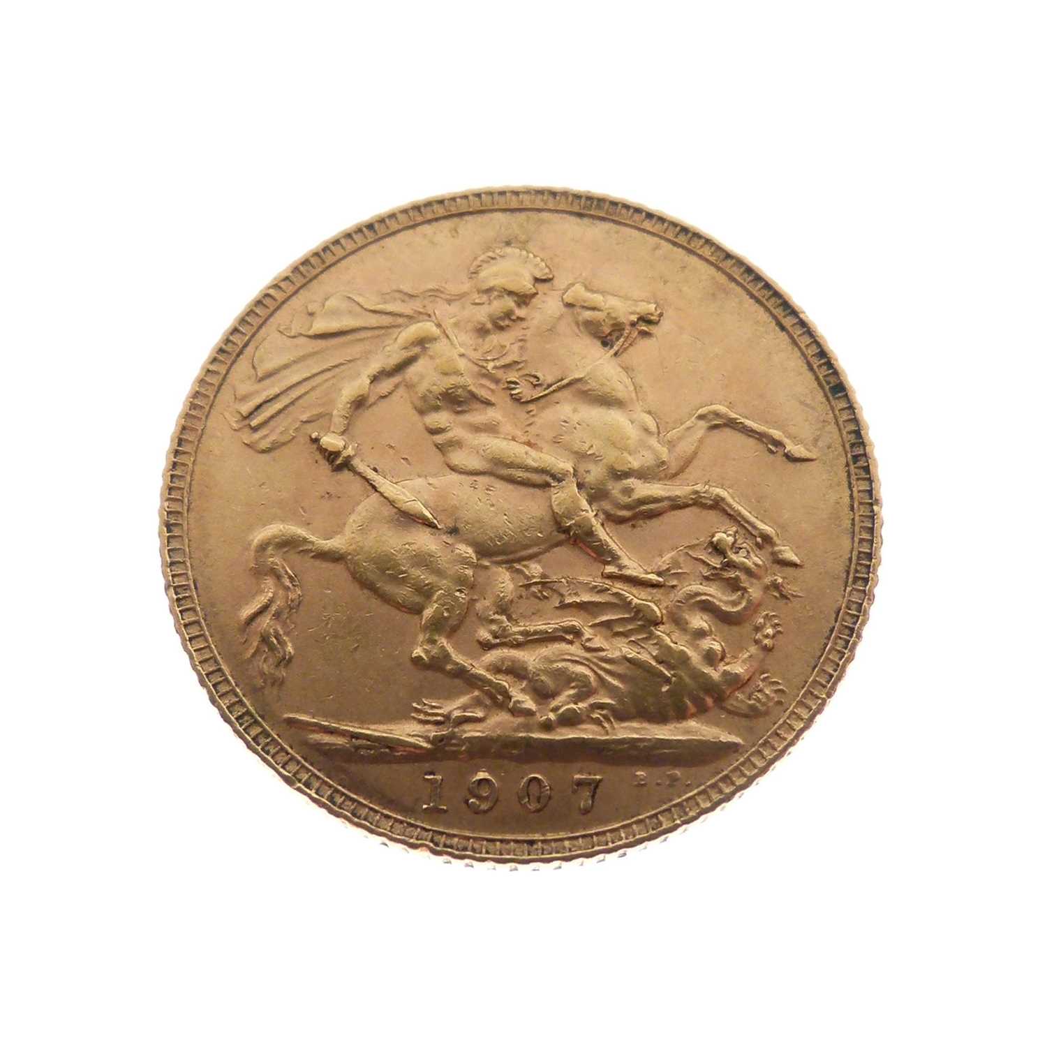 Lot 175 - Edward VII gold sovereign 1907