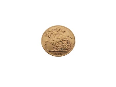 Lot 176 - George V gold sovereign, 1928