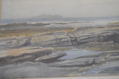 Lot 384 - Samuel Philips Jackson (1830 - 1904) - Watercolour - 'Near Perranporth'