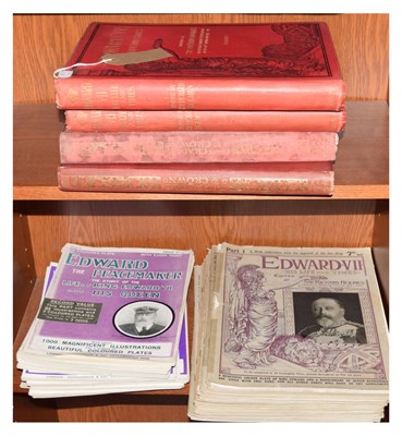 Lot 185 - Royal memorabilia - Assorted Edward VII magazines and books