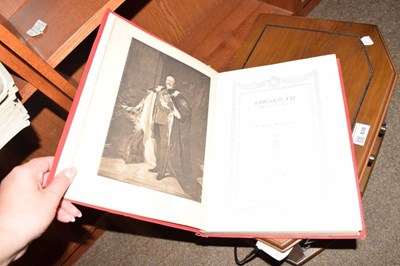 Lot 185 - Royal memorabilia - Assorted Edward VII magazines and books