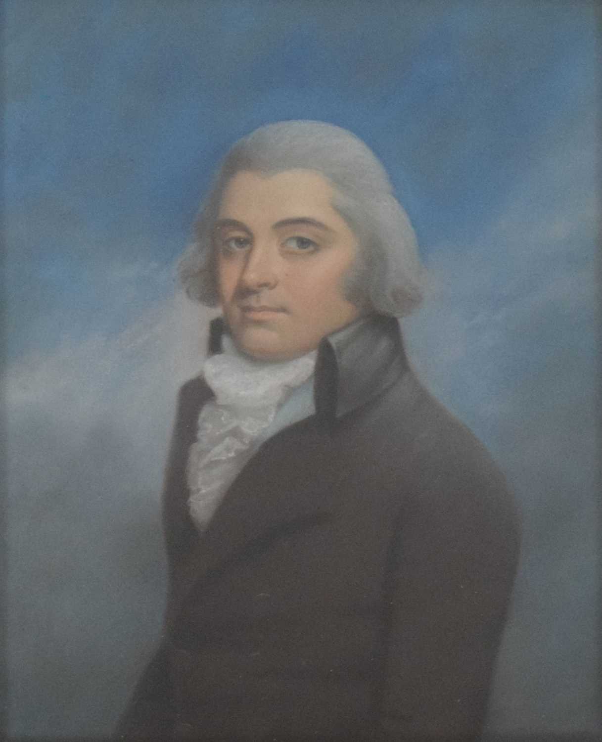 Lot 388 - Manner of Rolinda Sharples (1793-1838) - Pastel - Portrait of a gentleman