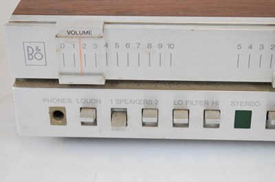 Lot 263 - Bang & Olufsen Beogram 1800 record deck, Beomasters 3000 tuner and speakers