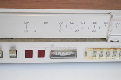 Lot 263 - Bang & Olufsen Beogram 1800 record deck, Beomasters 3000 tuner and speakers