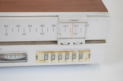 Lot 263 - Bang & Olufsen Beogram 1800 record deck, Beomasters 3000 tuner and speakers