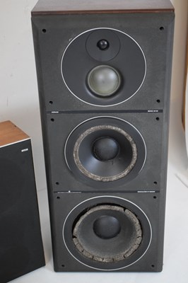 Lot 263 - Bang & Olufsen Beogram 1800 record deck, Beomasters 3000 tuner and speakers