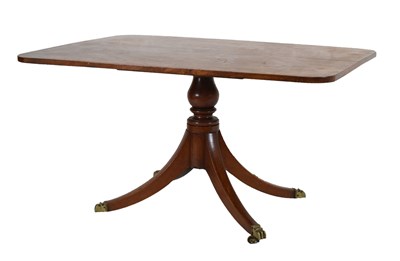 Lot 566 - Early 19th Century oblong snap-top breakfast or centre table