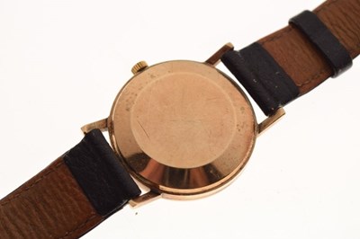 Lot 111 - Omega - Gentleman's 9ct gold wristwatch