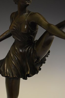 Lot 250 - Reproduction bronze figure after Bruno Zack