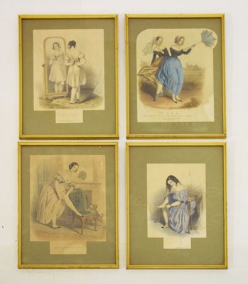 Lot 494 - Set of four Victorian aquatints