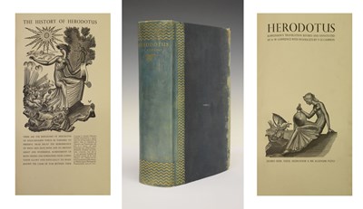 Lot 251 - History of Herodotus, Nonesuch Press no.227 of 675