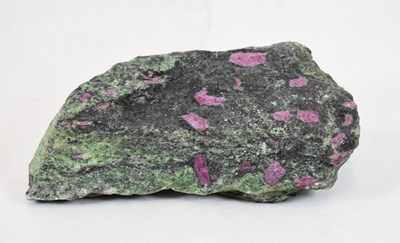 Lot 237 - African mineral formation with red stone inclusions