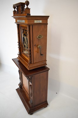 Lot 188 - Late 19th Century walnut-cased 'Polyphon Automatic Musical Instrument'