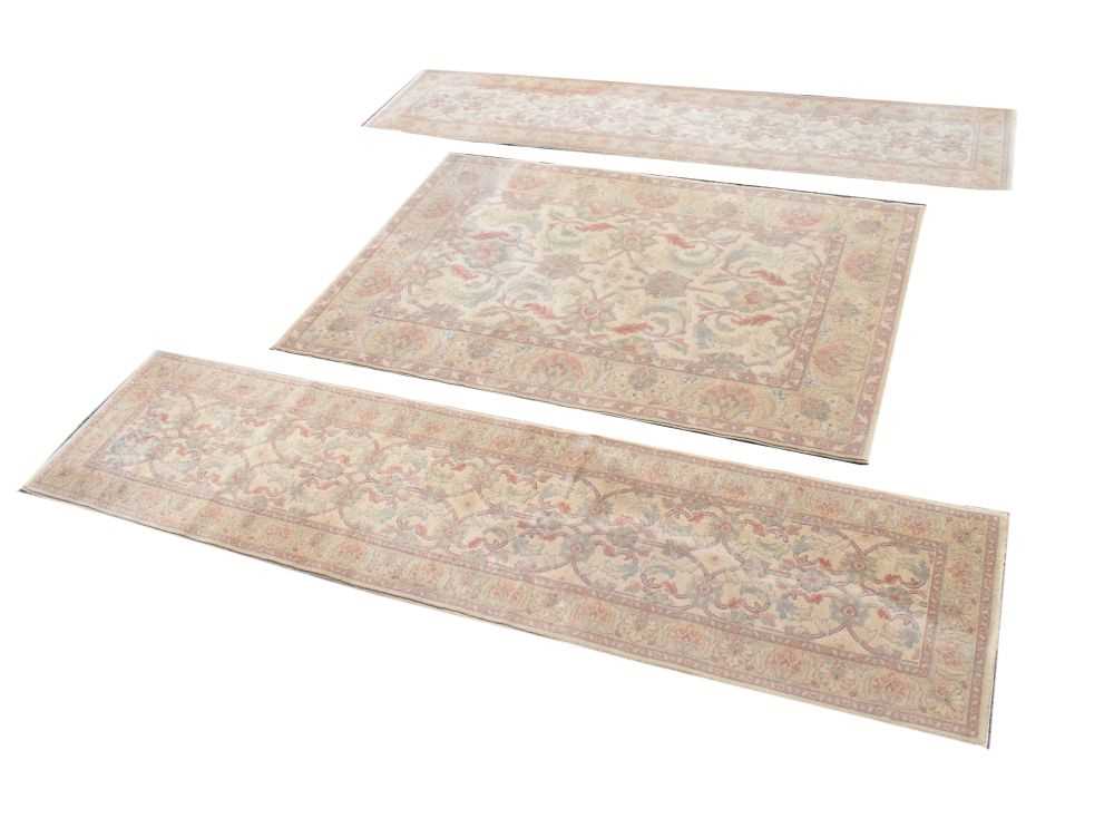Lot 430 - Set of three Abbey 'Amritsar' rugs