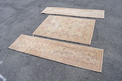 Lot 430 - Set of three Abbey 'Amritsar' rugs