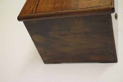 Lot 187 - Late 19th Century rosewood-cased cylinder musical box