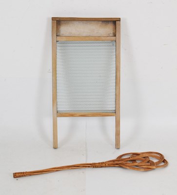 Lot 501 - Washboard and carpet beater